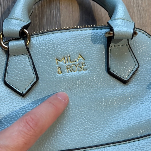 Light Blue Crossbody purse - Picture 3 of 5